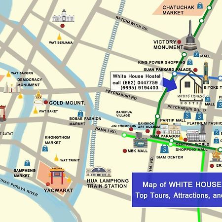 White House Hostel Bangkok Exteriér fotografie